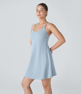 SoftlyZero™ Plush Backless Active Dress-Longer Length-Easy Peezy Edition