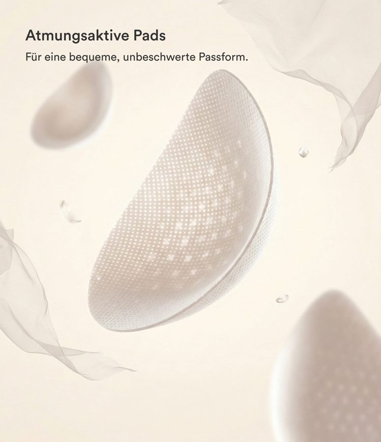 Lässiges Tanktop mit Rundhalsausschnitt und integriertem BH - B-E Cups