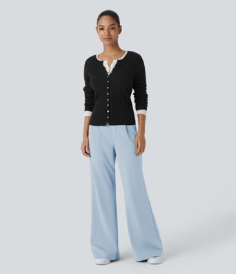 Halara Flex™ DayStretch High Waisted Pocket Work Flare Pants