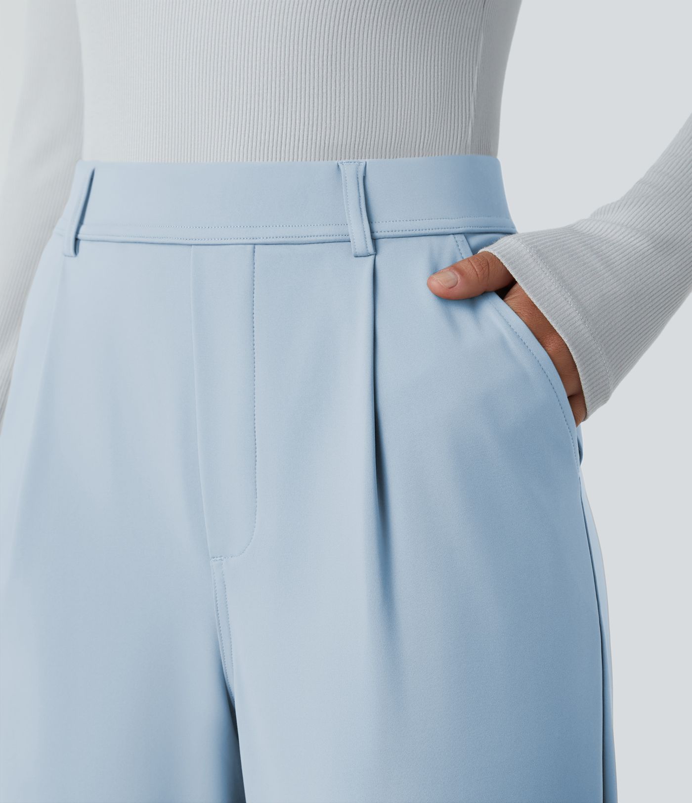 Halara Flex™ DayStretch High Waisted Pocket Work Flare Pants