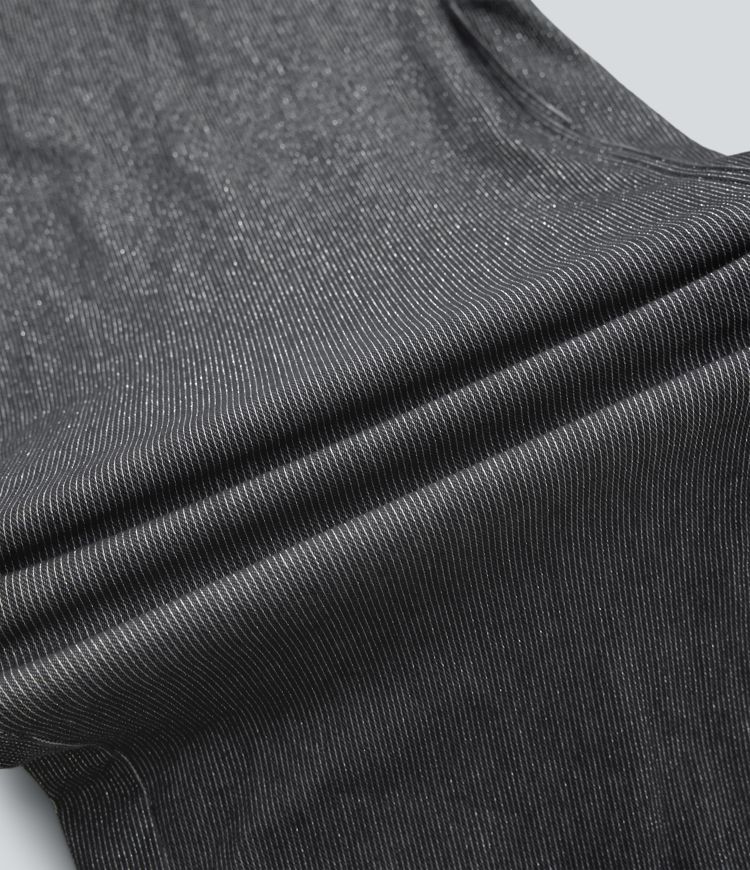 Halara Flex™ Low Rise Drawstring Wide Leg Sparkle Casual Sweatpants Jeans with Pockets