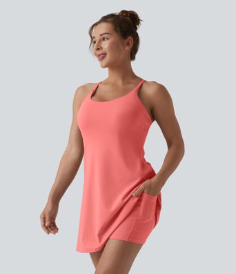 Softlyzero™ Plush Backless Active Dress-Easy Peezy Edition D-F