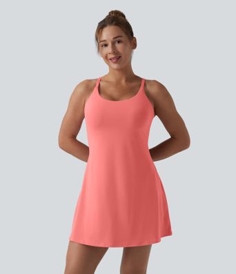 Softlyzero™ Plush Backless Active Dress-Easy Peezy Edition D-F