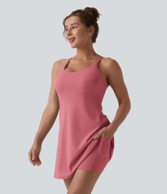 Softlyzero™ Plush Backless Active Dress-Easy Peezy Edition DD-F