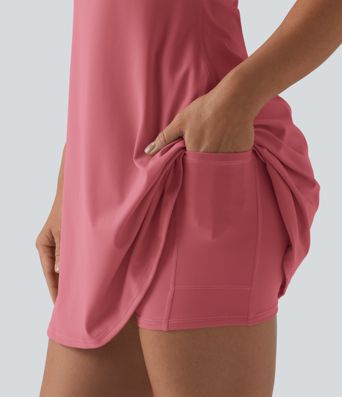 Softlyzero™ Plush Backless Active Dress-Easy Peezy Edition DD-F