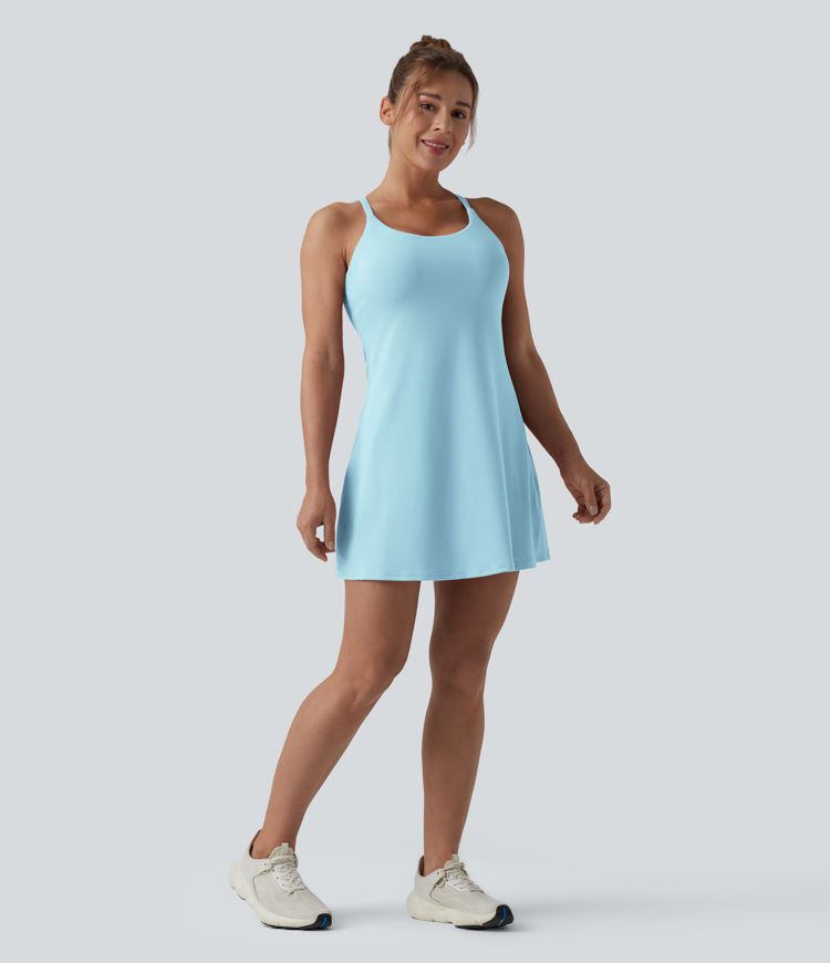 Softlyzero™ Plush Backless Active Dress-Easy Peezy Edition D-F