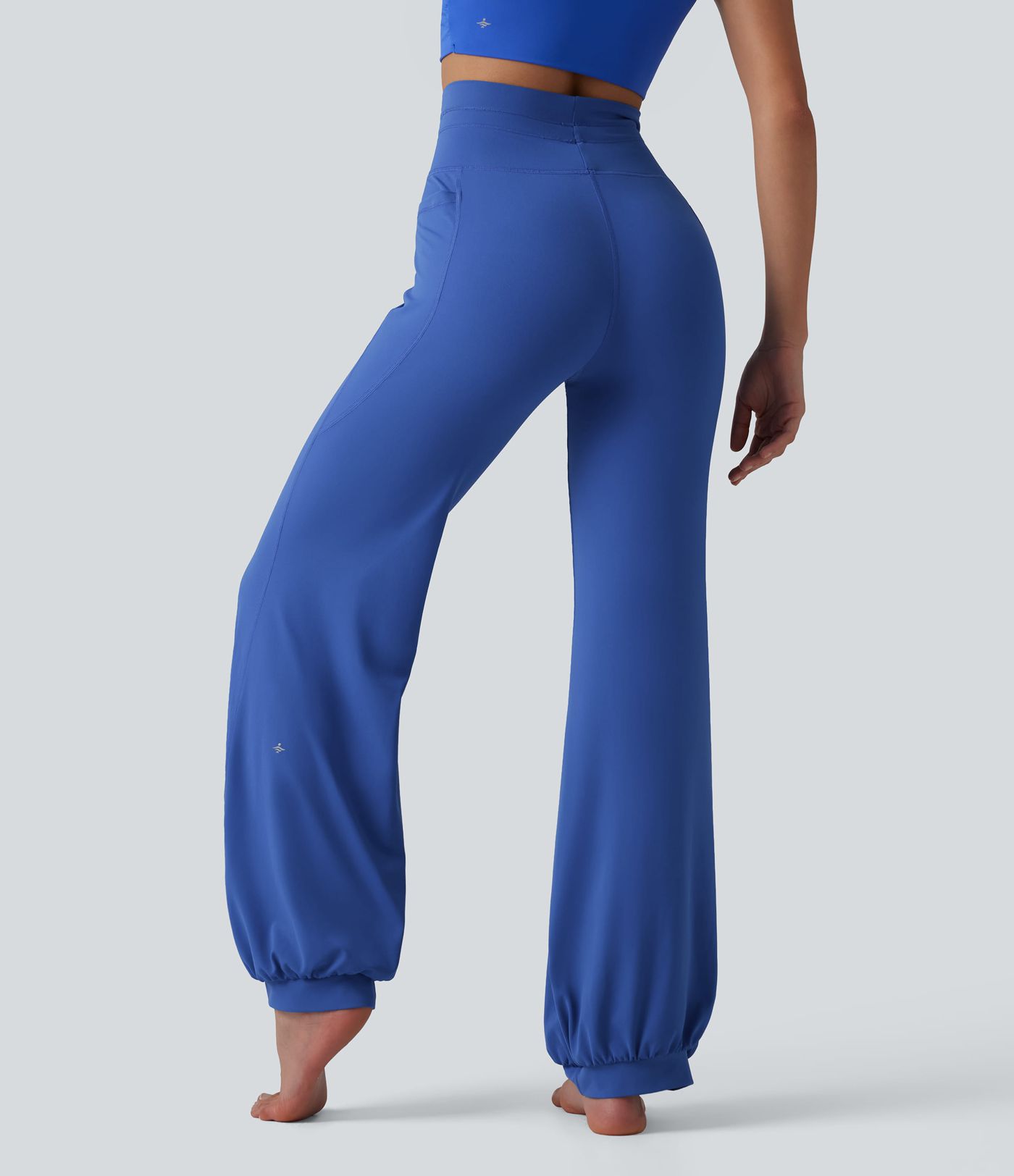 Pantalon de danse SoftlyZero™ taille haute à cordon de serrage et poches - Protection solaire UPF50+