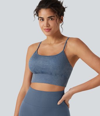 Soutien-gorge de sport OneForm Seamless Flow à maintien léger, lavé