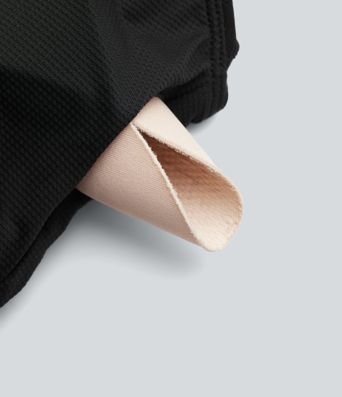 Débardeur décontracté froncé avec cordon de serrage, broderie anglaise et soutien-gorge intégré Débardeur décontracté froncé avec cordon de serrage, broderie anglaise et soutien-gorge intégré