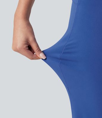 SoftlyZero™ Crossover High Waisted Dance Balloon Joggers with Pockets-UPF50+