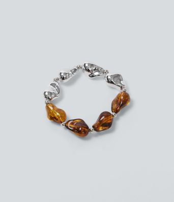 CCB-Armband mit Bernsteinen