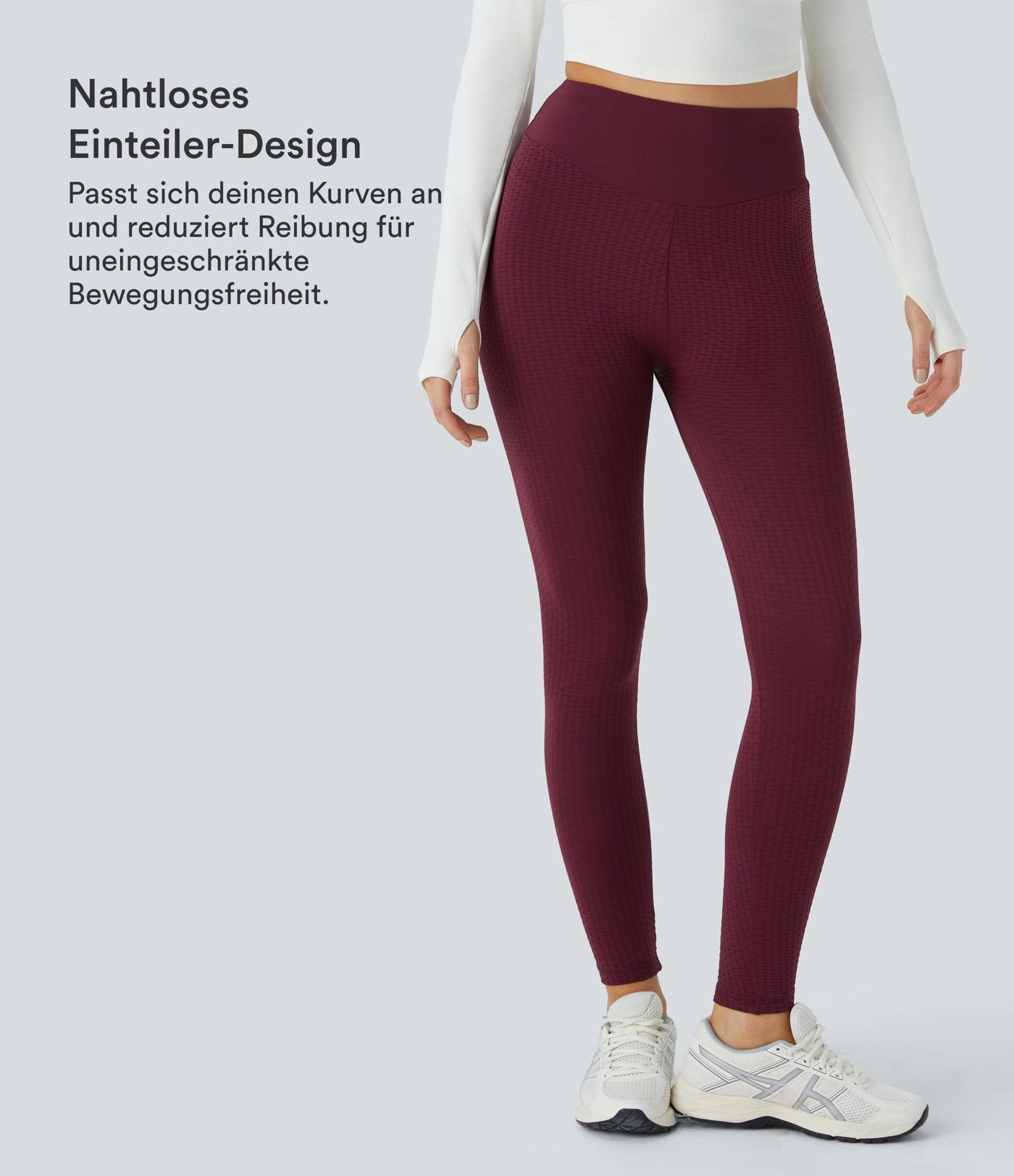 OneForm Seamless Flow High Waisted Jacquard Leggings