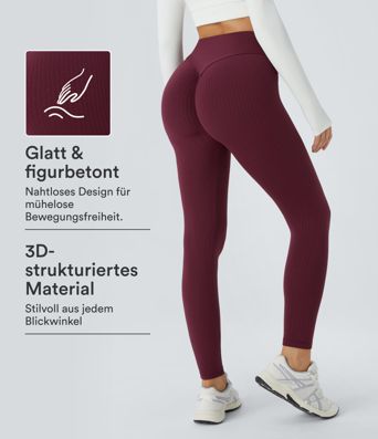 OneForm Seamless Flow High Waisted Jacquard Leggings