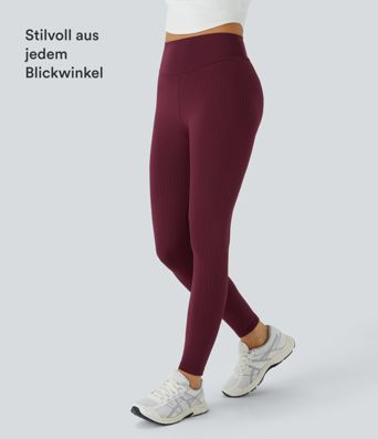 OneForm Seamless Flow High Waisted Jacquard Leggings