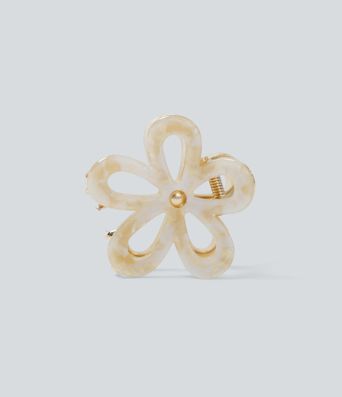 Haarspange in Blumenform