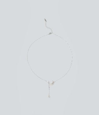 Copper Moon Pendant Necklace