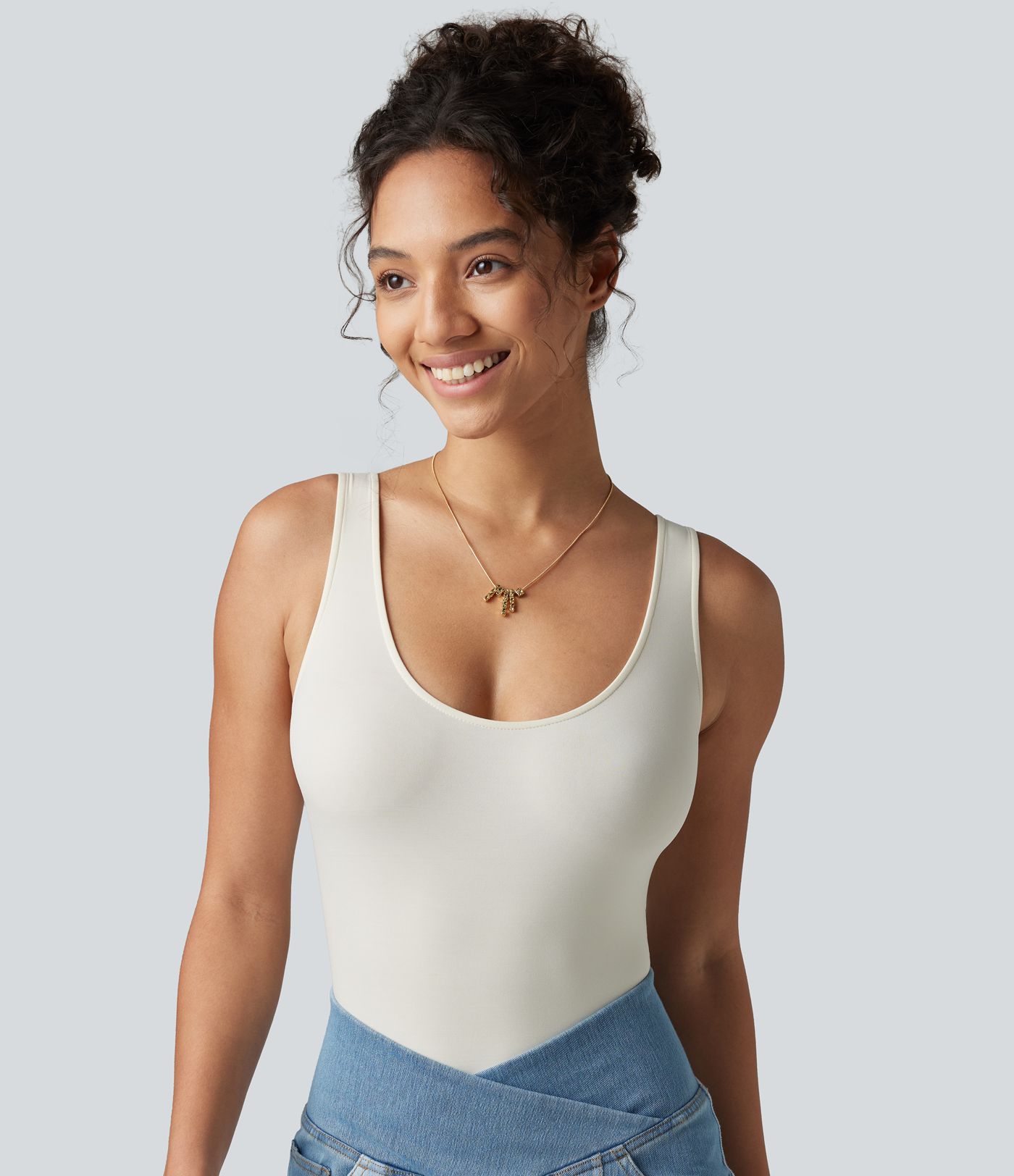 Alloy Irregular Rectangular Pendant Necklace