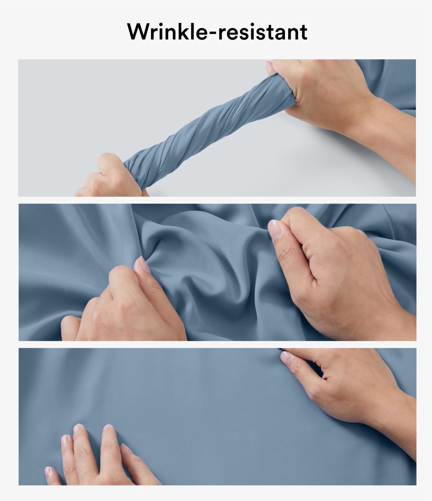 Blouse de travail col V infroissable à manches chauve-souris coupe ample