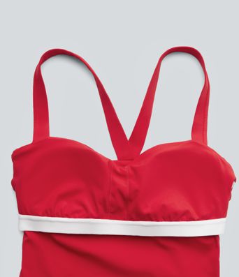 SoftlyZero™ Plush Sweetheart Neck Built-in Bra Cropped Yoga Tank Top