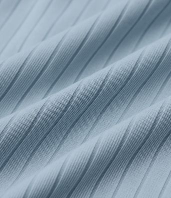 Ribbed Knit High Waisted Tummy Control Maxi Casual Skirt with Pocket