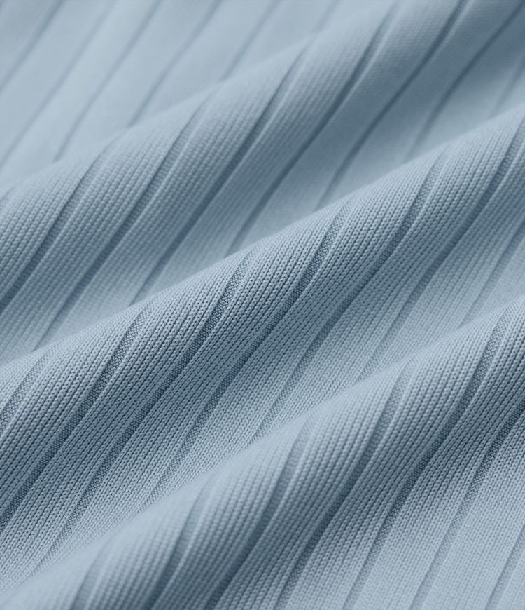 Ribbed Knit High Waisted Tummy Control Maxi Casual Skirt with Pocket