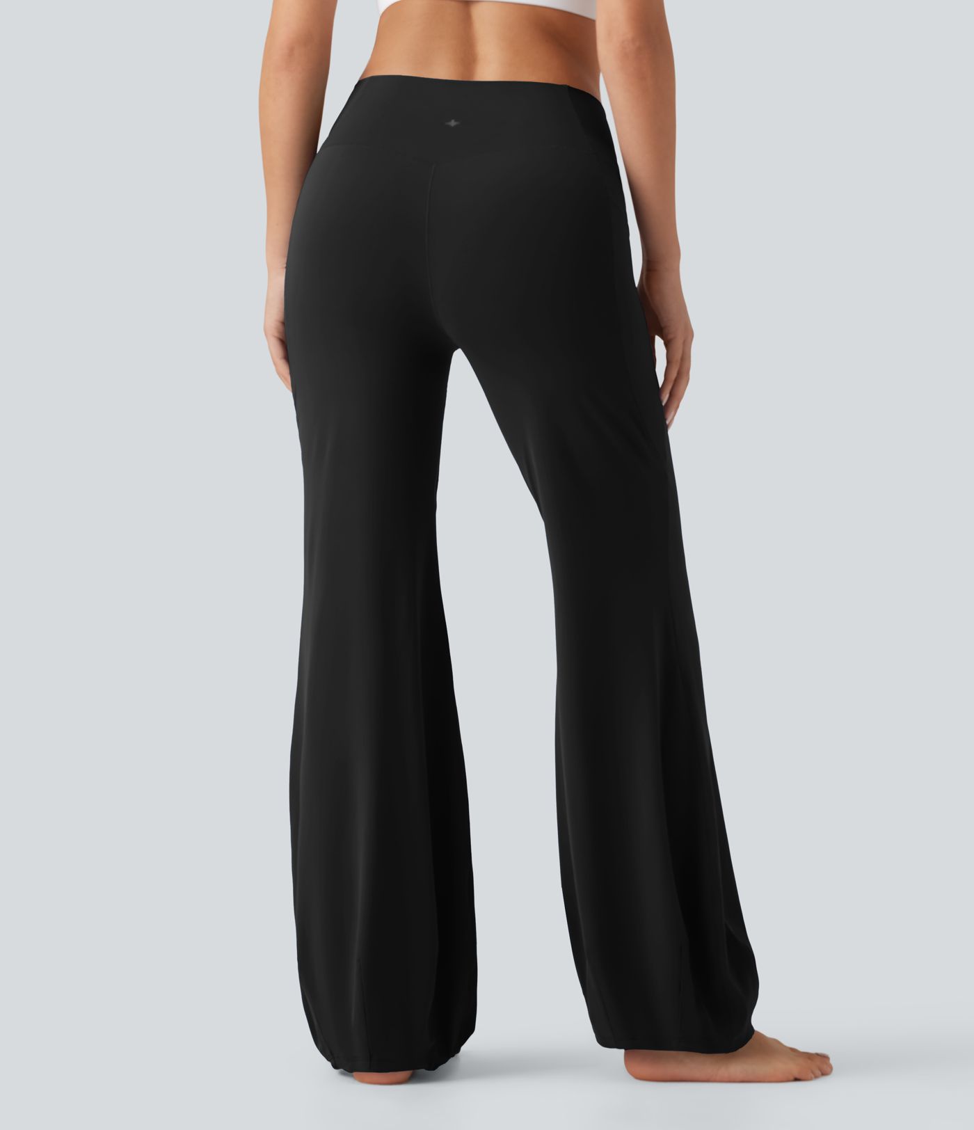 SoftlyZero™ Crossover High Waisted Dance Balloon Joggers with Pockets-UPF50+ SoftlyZero™ Crossover High Waisted Dance Balloon Joggers with Pockets-UPF50+