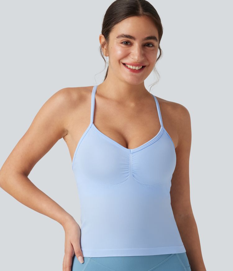OneForm Seamless Flow Built-in Bra Yoga Tank Top