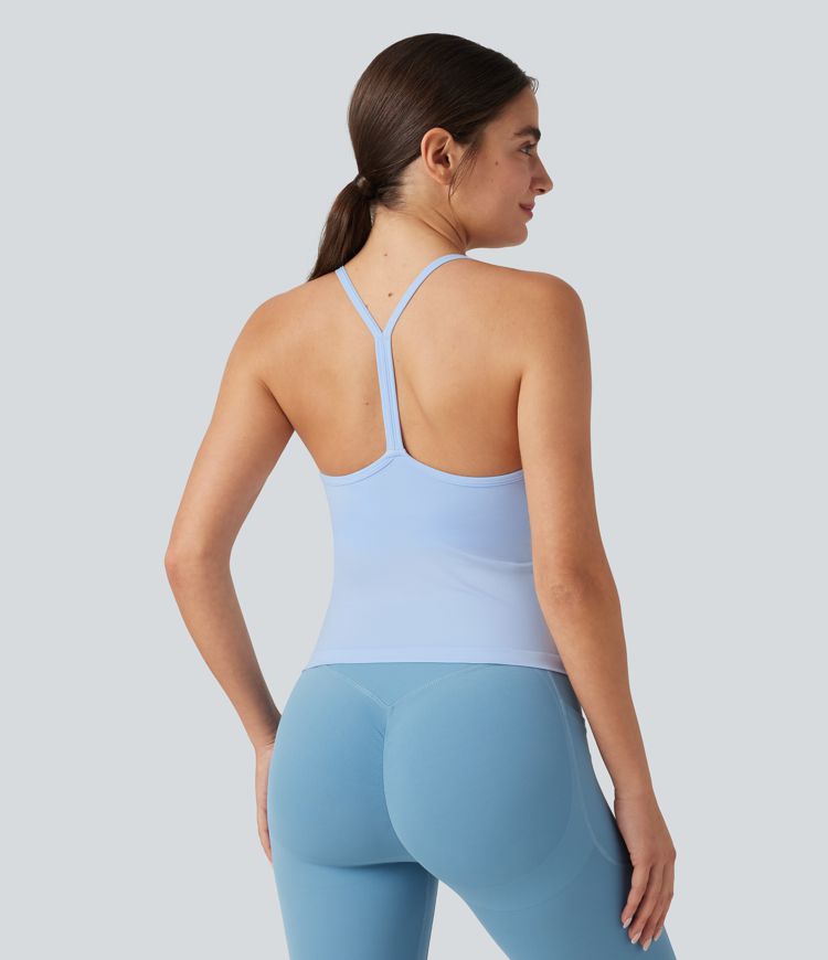 OneForm Seamless Flow Built-in Bra Yoga Tank Top
