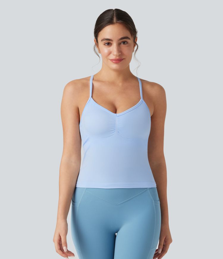 OneForm Seamless Flow Built-in Bra Yoga Tank Top