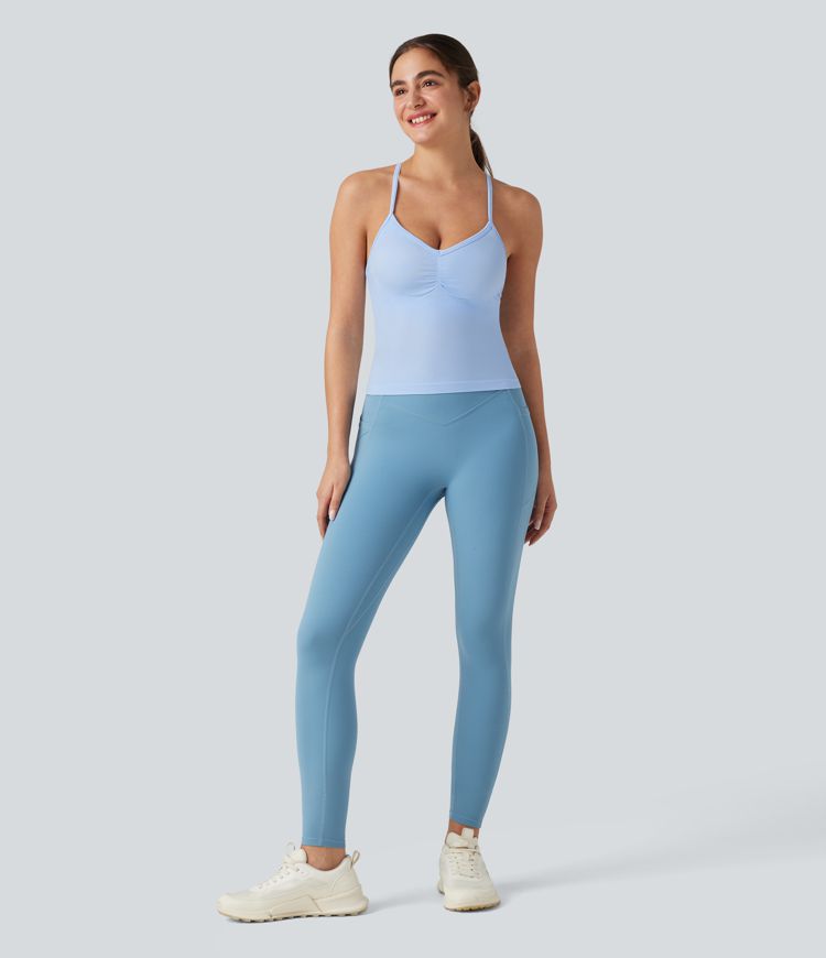 OneForm Seamless Flow Built-in Bra Yoga Tank Top