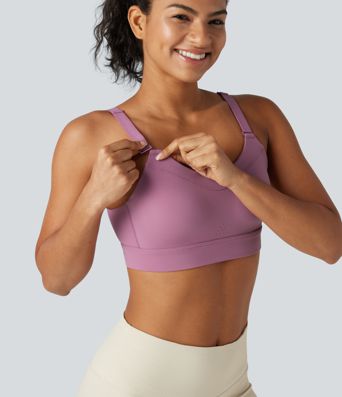 Tréninková sportovní podprsenka se střední oporou a tvarovanými spacer košíčky