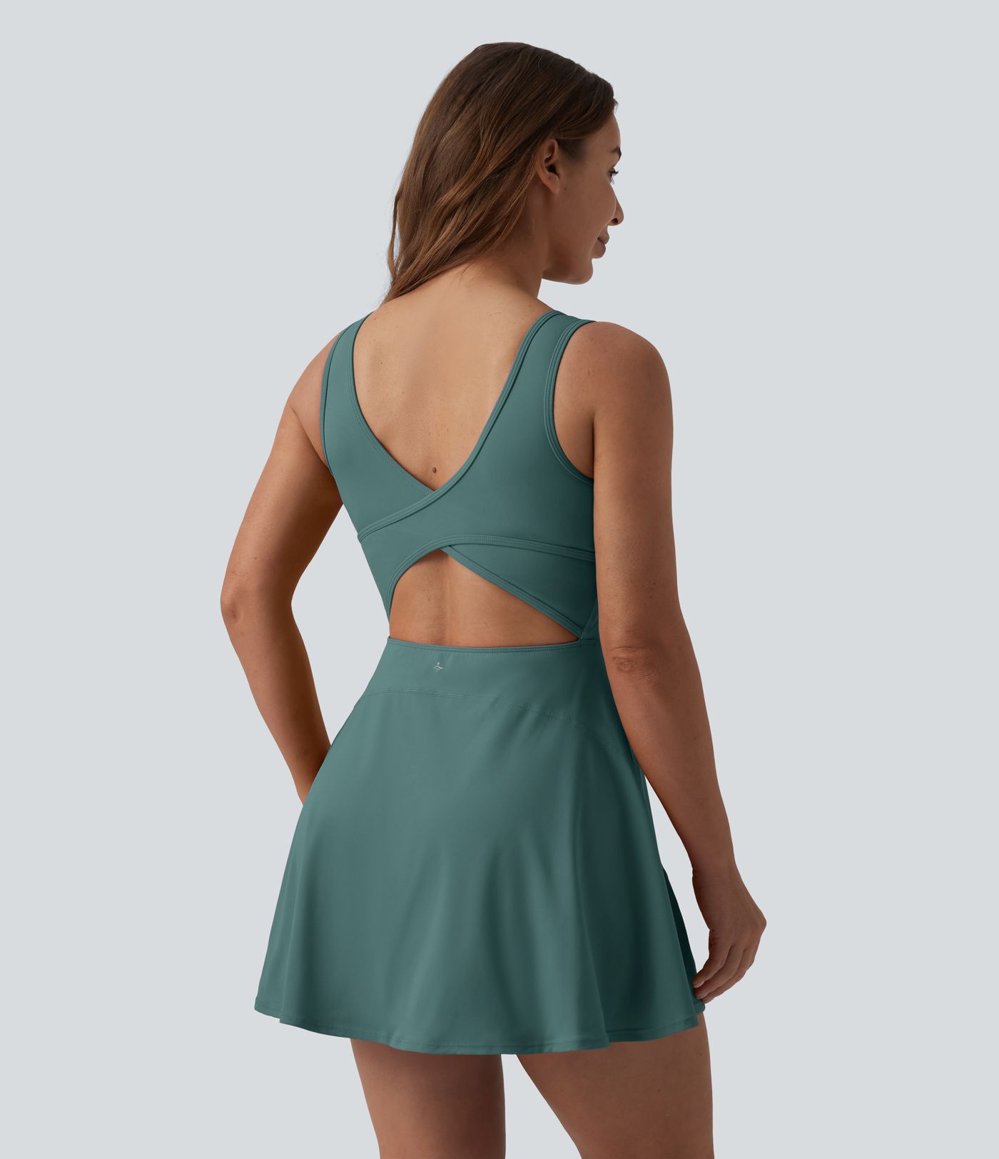 Softlyzero™ Airy - 2-in-1 Minikleid mit U-Ausschnitt, Seitentaschen und Cool-Touch - Easy Peezy, E-G Cups