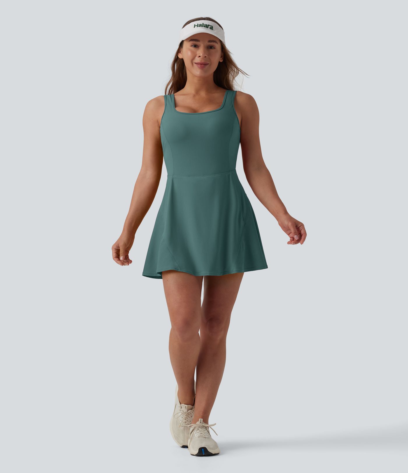 Softlyzero™ Airy - 2-in-1 Minikleid mit U-Ausschnitt, Seitentaschen und Cool-Touch - Easy Peezy, E-G Cups