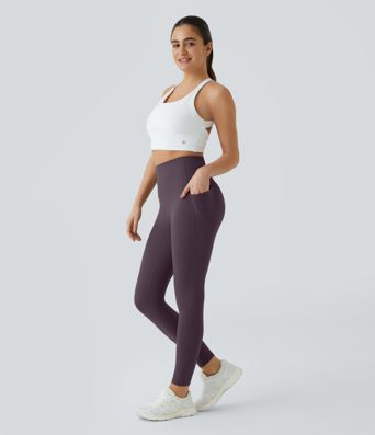 Halara UltraSculpt™ High Waisted Tummy Control Pocket Shaping Training Capri Leggings Halara UltraSculpt™ High Waisted Tummy Control Pocket Shaping Training Capri Leggings