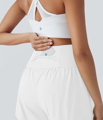 Softlyzero™ Airy Super High Waisted 2-in-1  Yoga Shorts 5'' with Pockets