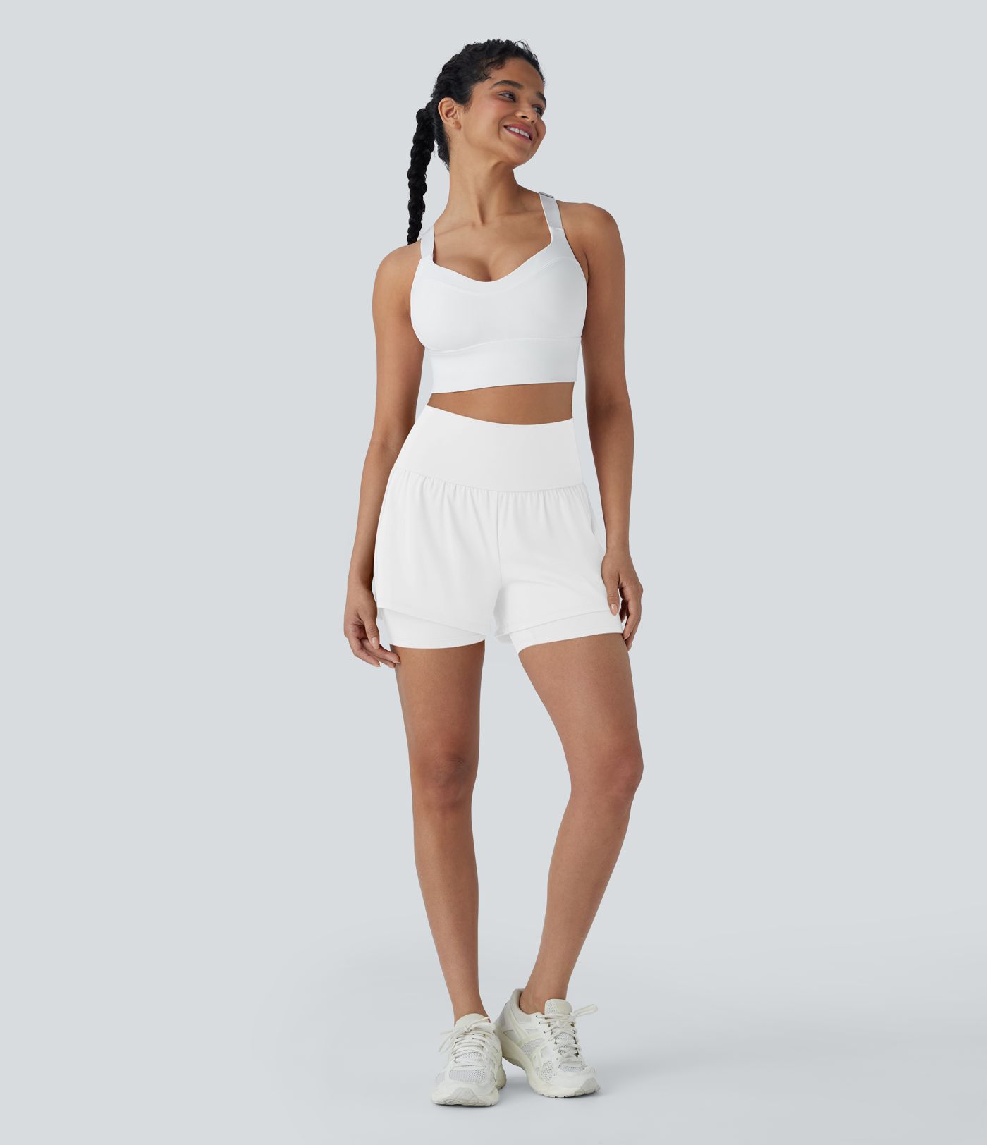 Softlyzero™ Airy Super High Waisted 2-in-1  Yoga Shorts 5'' with Pockets