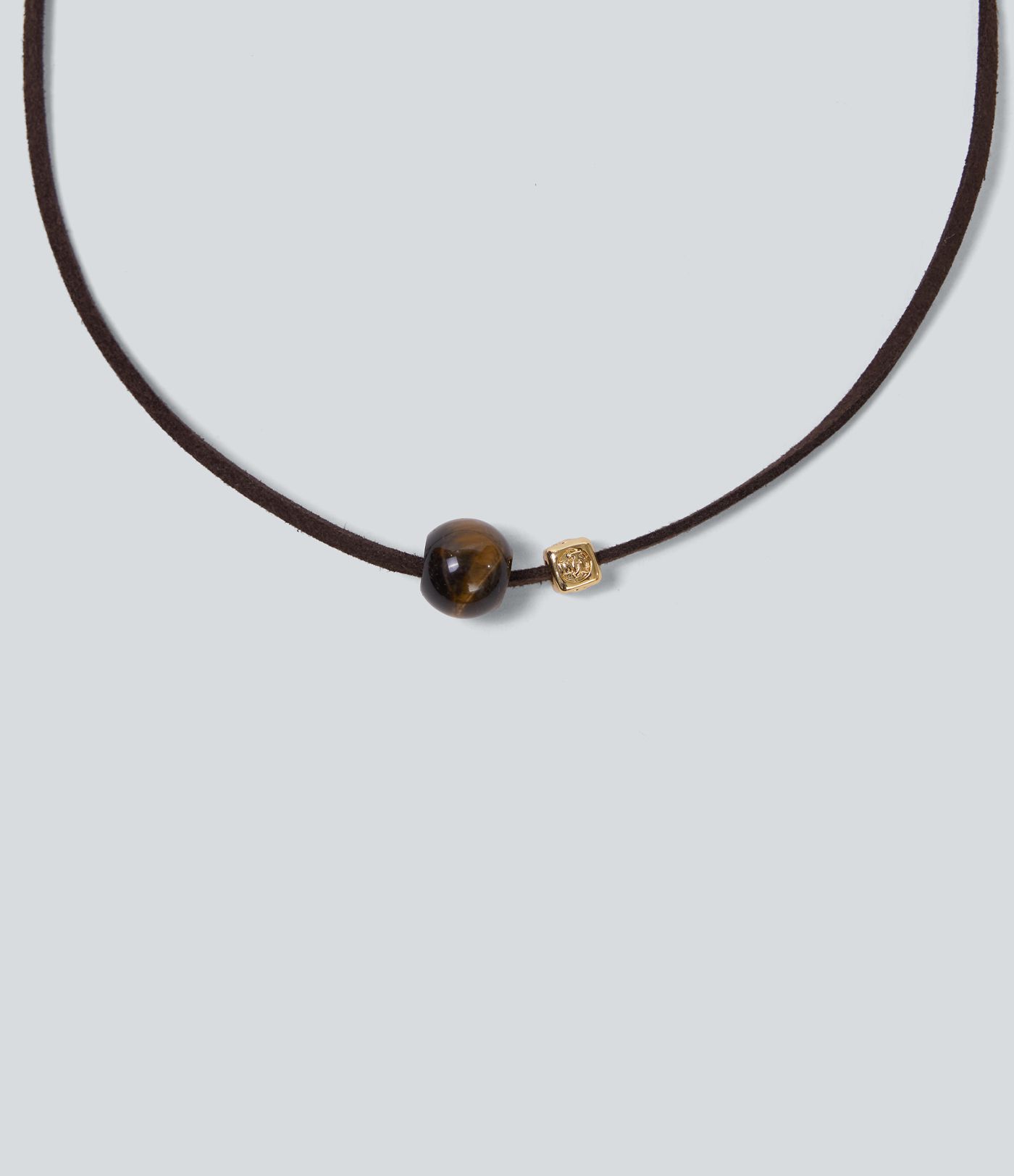 Copper Beaded Pendant Vacation Syle Necklace