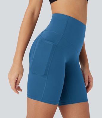 Halara UltraSculpt™ High Waisted Butt Lifting Tummy Control Pocket Shaping Training Biker Shorts 7'' Halara UltraSculpt™ High Waisted Butt Lifting Tummy Control Pocket Shaping Training Biker Shorts 7''