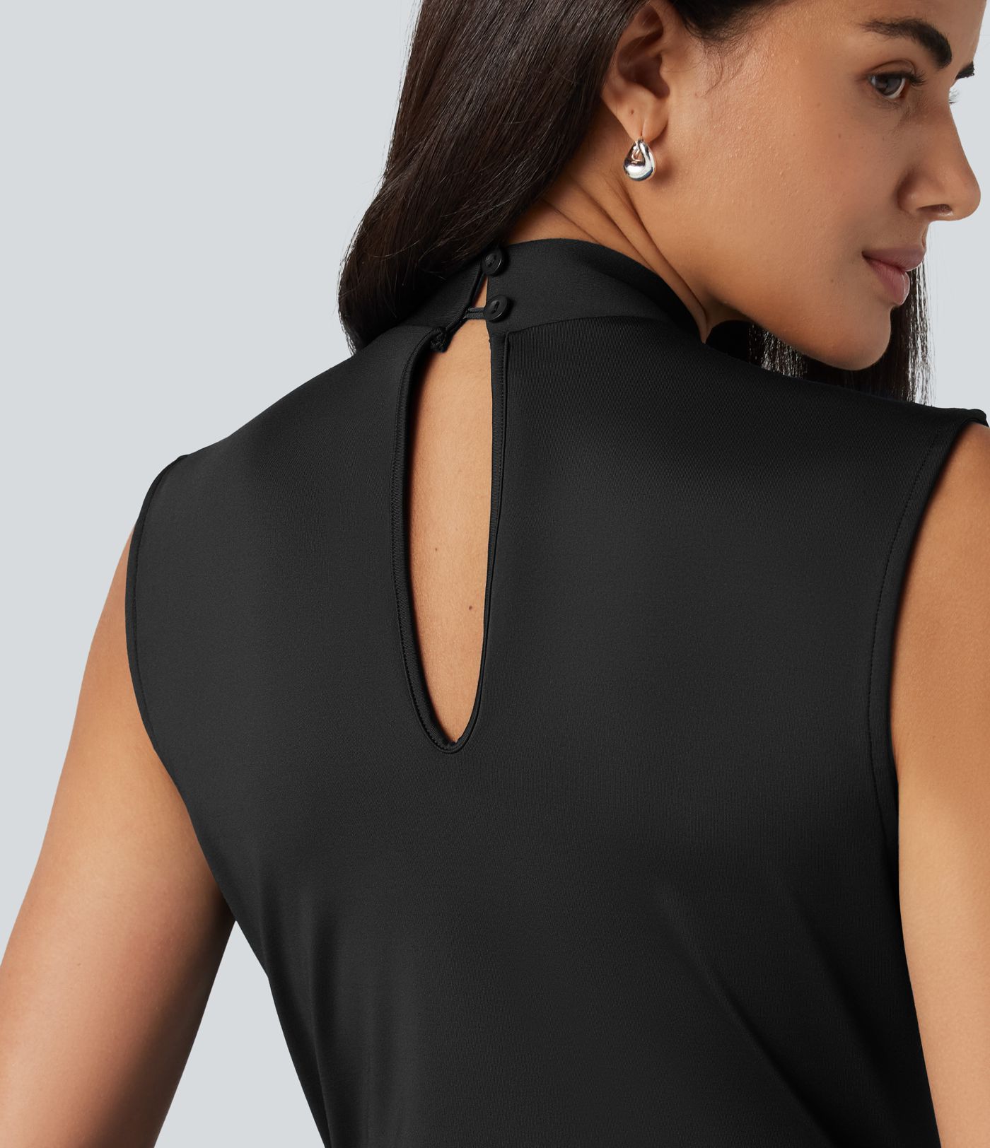 V Neck Sleeveless Work Jumpsuit with Pockets-Easy Peezy Edition V Neck Sleeveless Work Jumpsuit with Pockets-Easy Peezy Edition