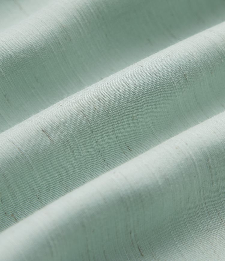 Collar Cap Sleeve Belted Curved Split Hem Midi Casual Linen-Blend Shirt Dress with Pockets