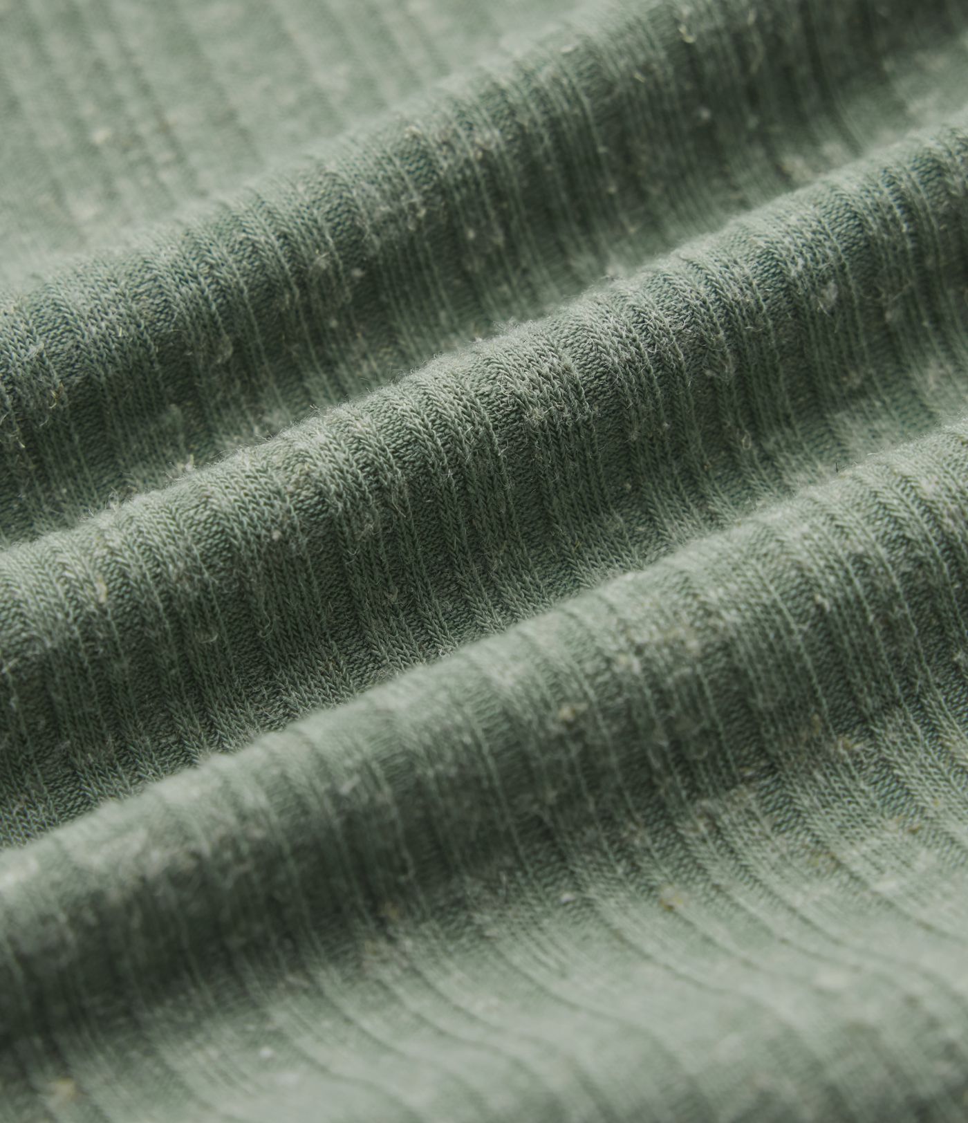 Ribbed Knit V-neck Short Sleeve 2-in-1 Mini Casual Linen-Blend Flowy Dress