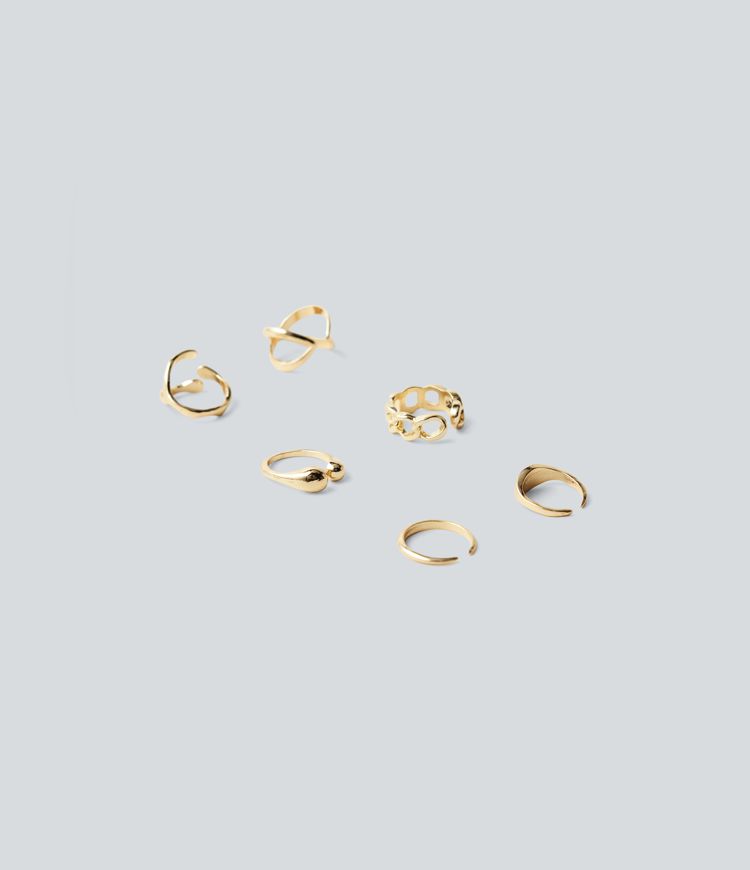 6 Pcs Rings Set