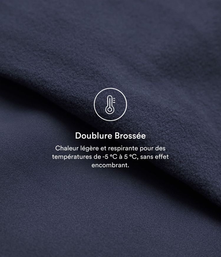Legging thermique SoftlyZero™ Plush 7/8 taille haute avec poches Legging thermique SoftlyZero™ Plush 7/8 taille haute avec poches