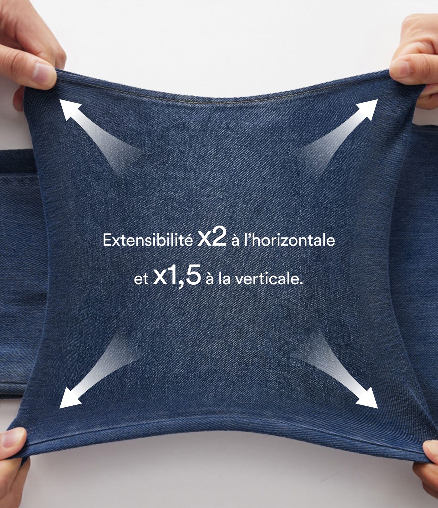 Leggings 7/8 décontractés en denim taille haute avec poches Halara Flex™