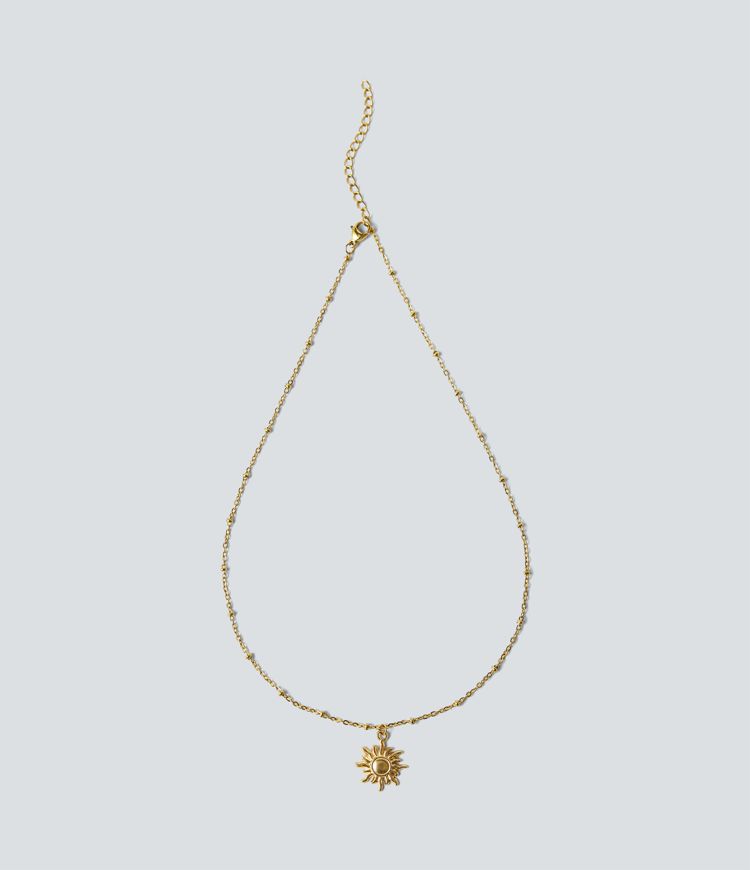 Sun Pendant Necklace