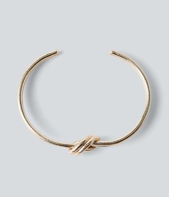 Knotted Copper Bracelet