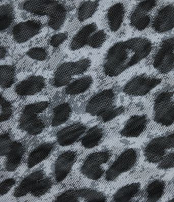 High Waisted Drawstring Baggy Leopard Print Sheer Mesh Casual Pants with Pockets