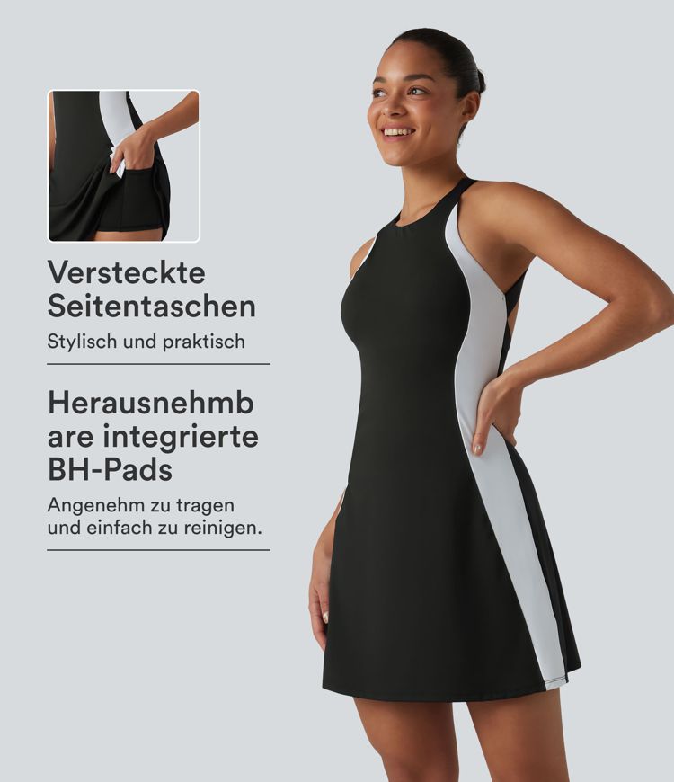 Softlyzero™ Airy - 2-in-1 Tennis-Minikleid mit Seitentaschen, integriertem BH, InstantCool und Farbblock - Easy Peezy Edition, UPF50+ Softlyzero™ Airy - 2-in-1 Tennis-Minikleid mit Seitentaschen, integriertem BH, InstantCool und Farbblock - Easy Peezy Edition, UPF50+