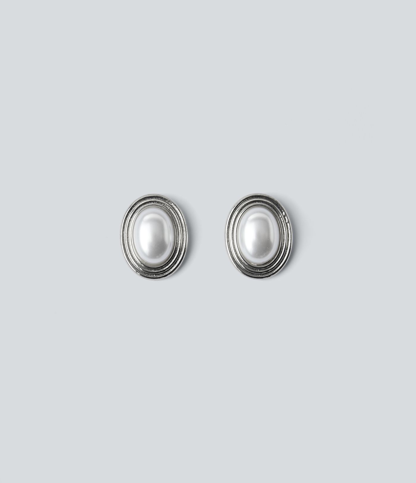 Faux Pearl Earrings