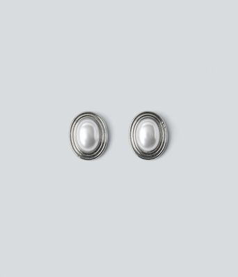Faux Pearl Earrings
